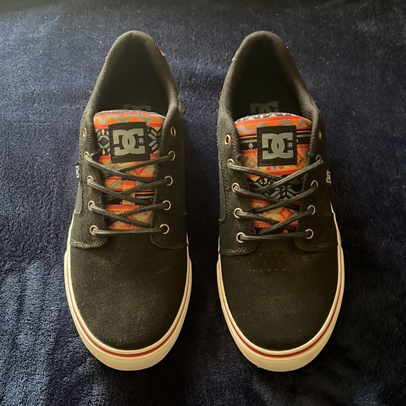 Black/Multicolor DC Anvil SE Skateboarding Shoes (Size 10.5) - Picture 2 of 6